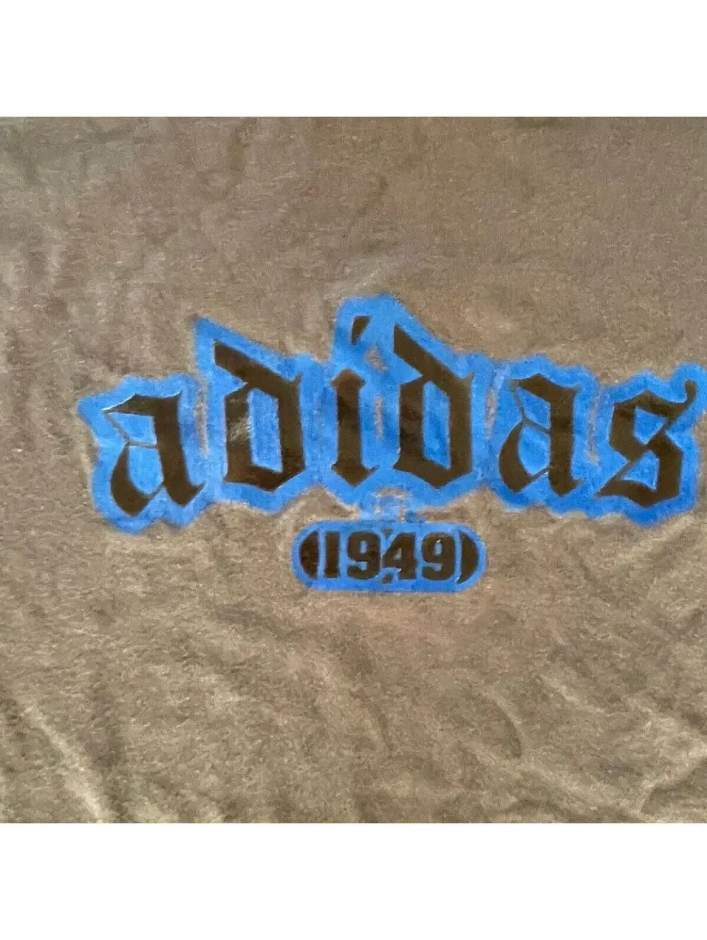 Vintage Y2K Adidas Goth Logo Tee